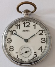 RARE MOLNIJA 18J VINTAGE RUSSIAN USSR SOVIET POCKET WATCH