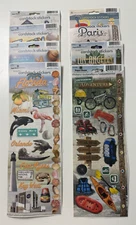 Paper House Cardstck Stckers-Beach, Grad, Florida, LA, Outdoors, Smoky Mountains