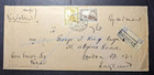 1927 Registered Iraq Airmail Cover Baghdad to London England — photo 1