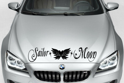 SAILOR MOON TRAMP STAMP HOOD SIDE CAR TRUCK VINYL DECAL GRAPHIC