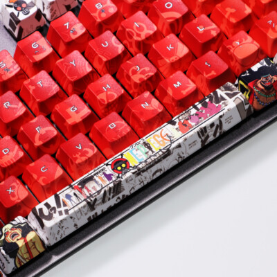 Anime Luffy Keycaps ONE PIECE Boa·Hancock Full Set For Cherry MX