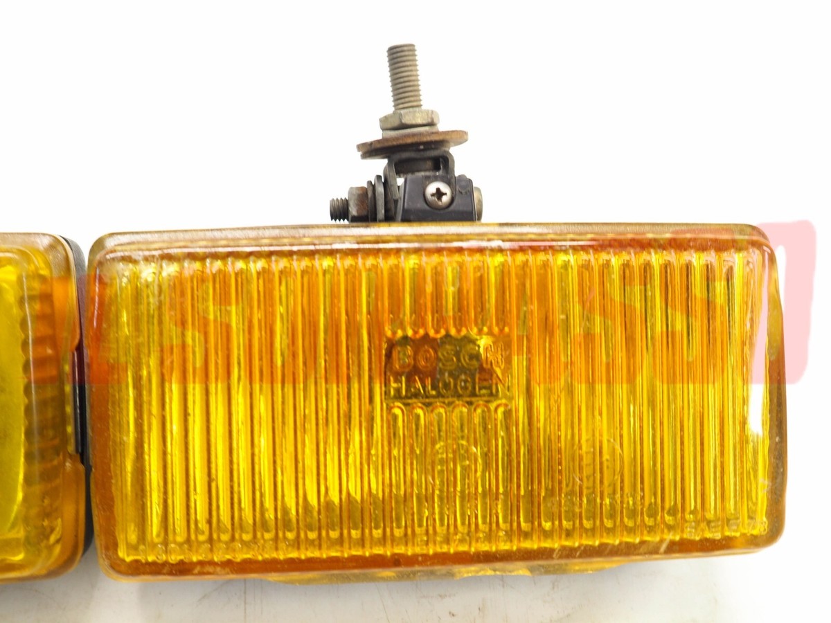 Fog Lights Bosch Yellow 70s 80s BMW Volkswagen Porsche Mercedes