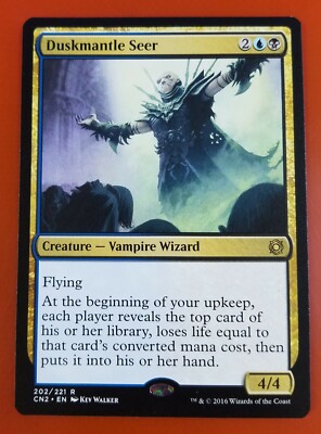 1x Duskmantle Seer | Conspiracy Take the Crown | MTG Magic Cards