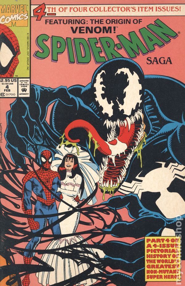 Spider-Man Saga #4 FN 1992 Stock Image