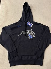 Nike NBA Orlando Magic Club Fleece Hoodie Sweatshirt Black Men  s Size XXL NEW