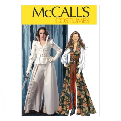 McCalls Damen Schnittmuster 6819 Kostüm Kostüme (McCalls-6819-M)