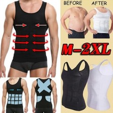 Fajas Para Hombres Faja Reductora De Hombre Men Body Shaper Control Top Abdomen