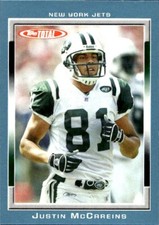 2006 Topps Total #289 Justin McCareins Blue Near mint or better