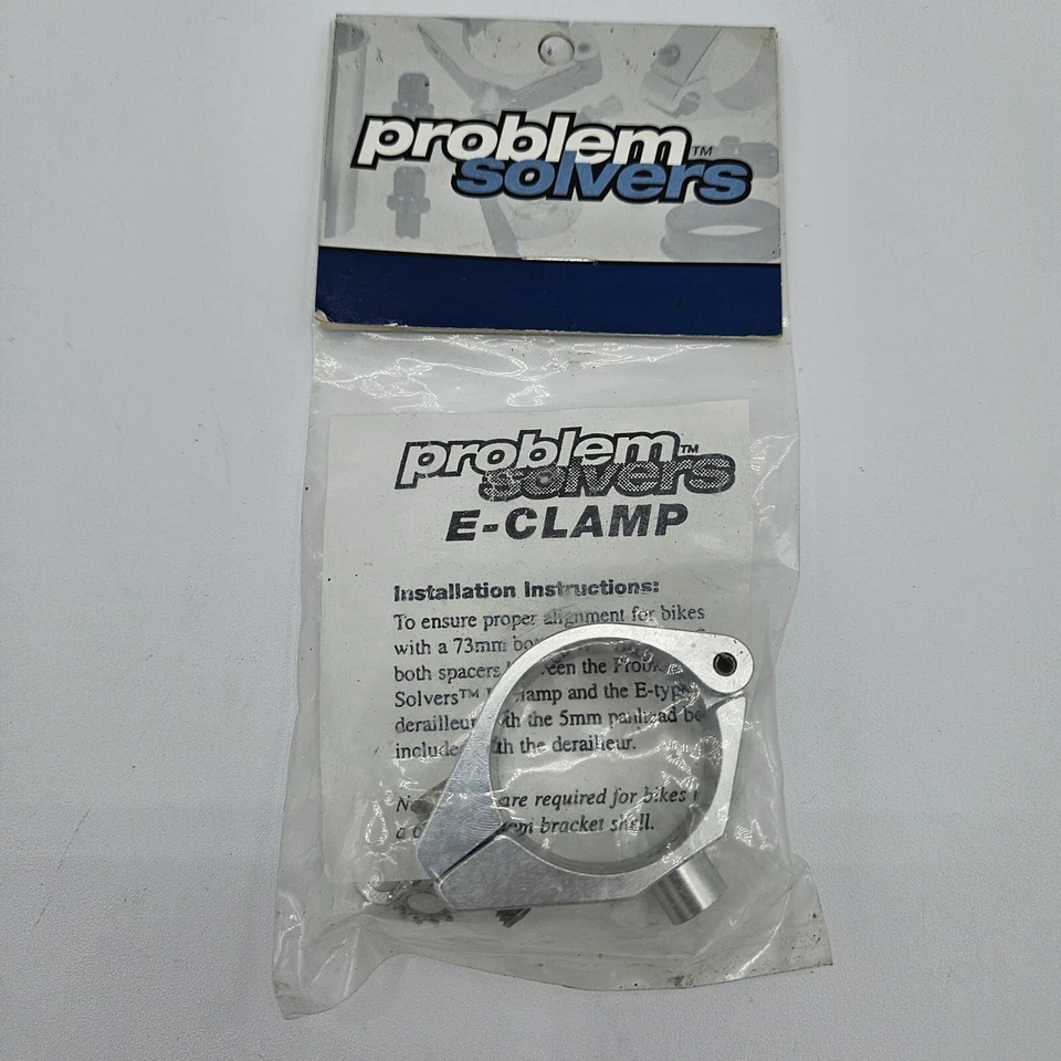 NOS QBP: E-Clamp Adapter, 1-1/4", Mounts E-type Front Derailleur To Standard BB - Image 3 of 4