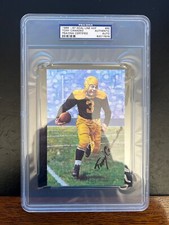 TONY CANADEO GOAL LINE ART 4X6 AUTOGRAPH!! PSA CERTIFIED!!