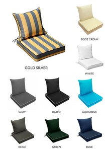 24 X 24 X 5 Indoor Outdoor Deep Seat Back Rest Cushion Love Sofa Pillow S1 Ebay