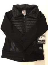 Avalanche Girls Full Zip Jacket 6 X Black NWT