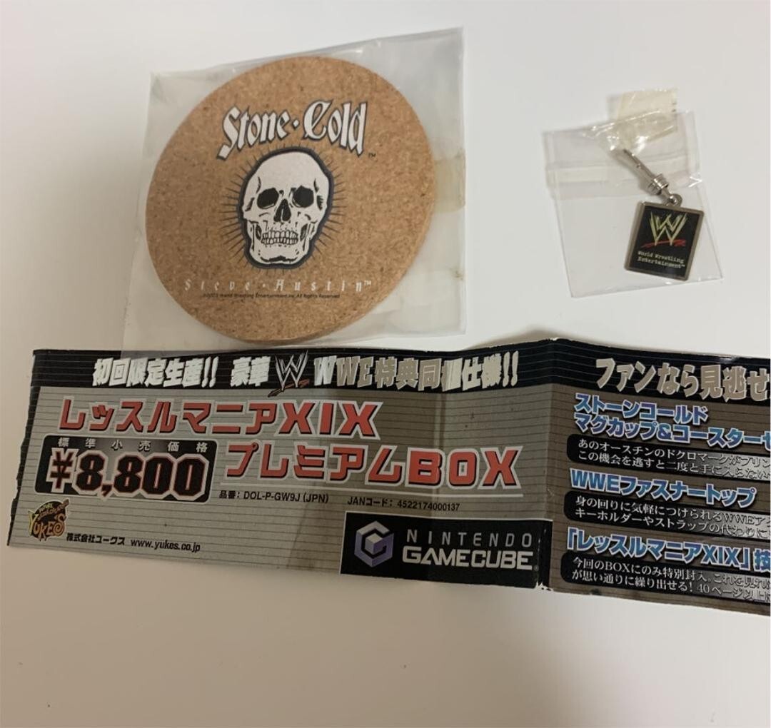 レッスルマニア XⅨ プレミアムBOX ニンテンドー ゲームキューブ 未