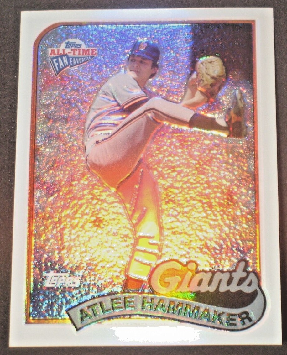 Atlee Hammaker 2005 Topps All Time Fan Favorites Refractor #53 (267/299) Giants