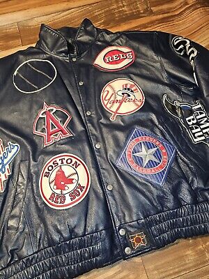 Vintage Rare JH Design Leather MLB Baseball Sports Patch Vintage Rare JH Design Leather MLB Baseball Sports Patch