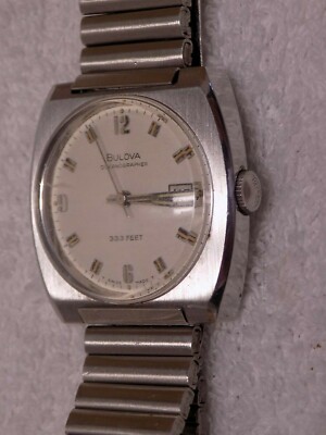 BULOVA OCEANOGRAPHER 333 FEET MANUAL WINDING 23