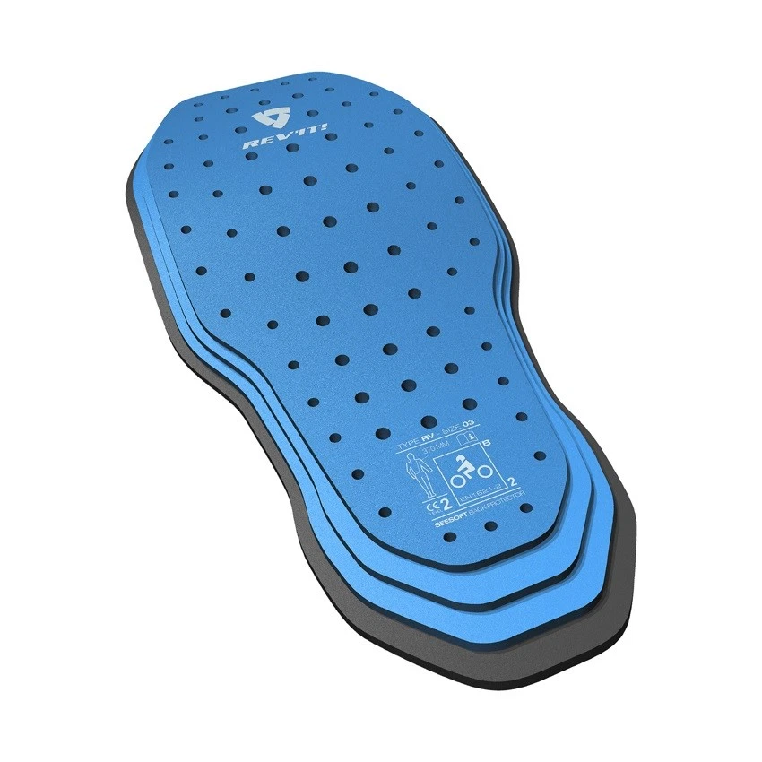 REVIT PROTEZIONE SCHIENA REV'IT SEESOFT RV GIACCHE REV'IT OMOLOGATO LIVELLO 2 TG 04