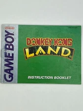 Donkey Kong Land (Nintendo Gameboy) Original Instruction Booklet Manual ONLY.