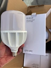 (2 pack)Brinks LED Bulbs 40w 5000k (4800 lumens)  400w equivalent  