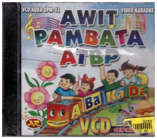 video Karaoke - AWIT PAMBATA ATBP [VCD] Aqua ORM - 03 Philippines Made ...
