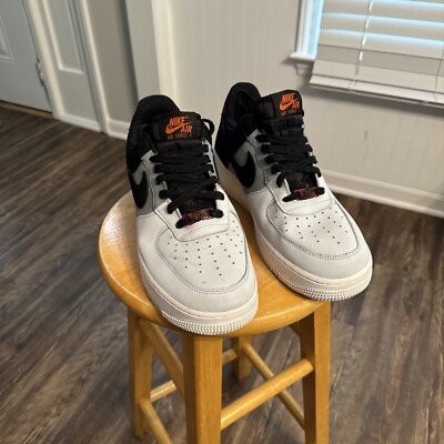 Size 10 - Nike Air Force 1 '07 LV8 Black Smoke Grey for sale
