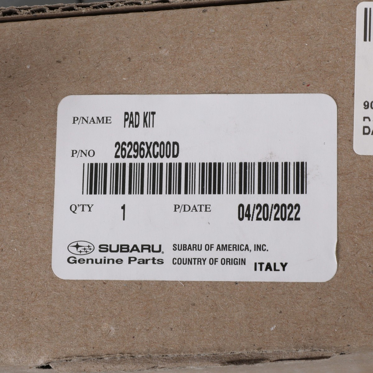OEM NEW 2019-2024 Subaru Ascent Front Disc Caliper Brake