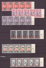 Litauen Nr. 385/90 Tod Ozeanflieger 1934 ** MNH! 5er Streifen Bogenrand rechts