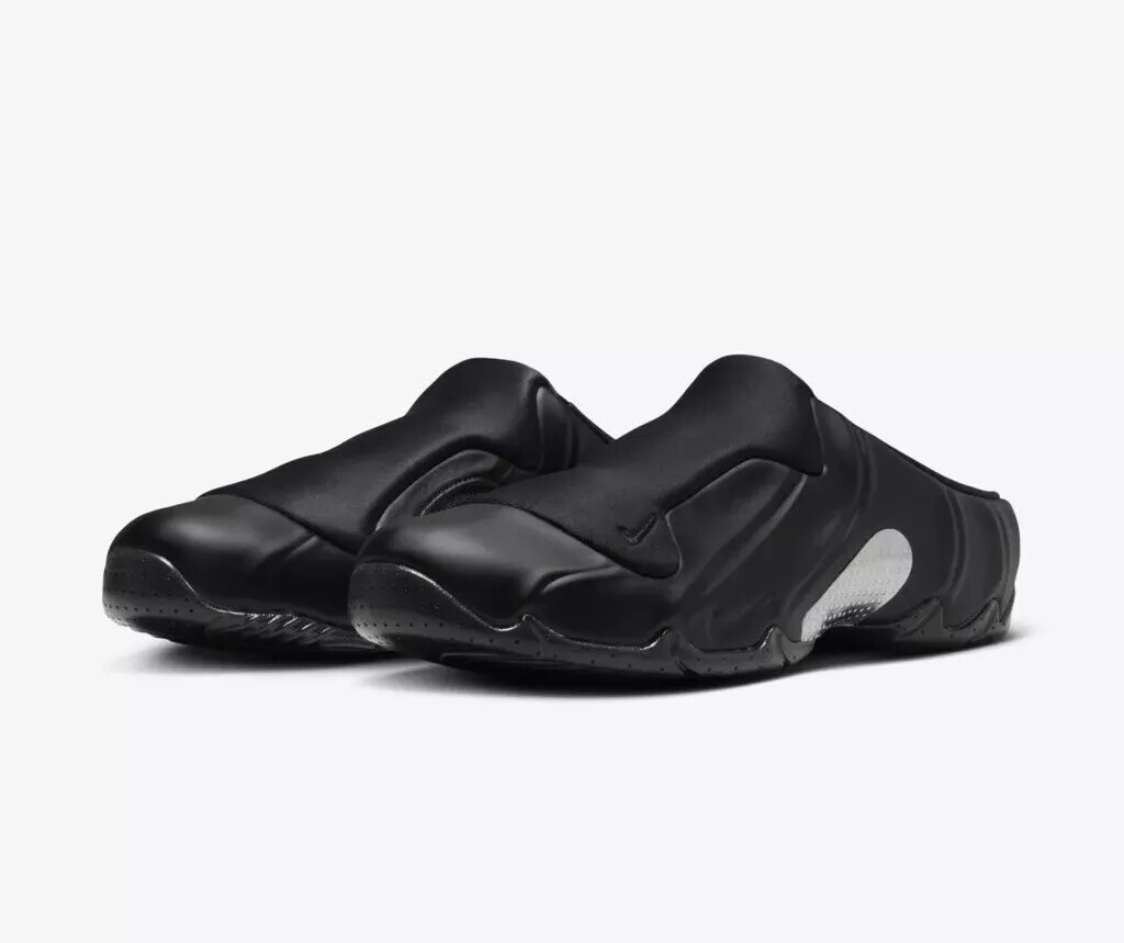 新品Nike Clogposite \"Chrome and Black\"28cm Nike Clogposite (Chrome Black/ Black/ Metallic Silver/ Black