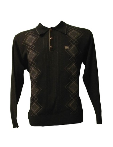 Jersey Negro- caballero. Lana.PUNTO MIGUELETO, España. El Corte Inglés.  Talla 5 | eBay