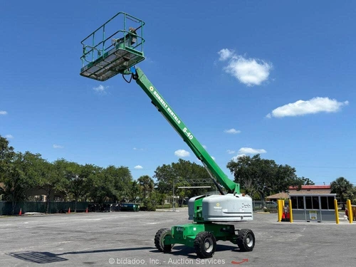 2017 Genie S-40 40' 4WD Diesel Telescopic Boom Lift Man Aerial Platform bidadoo