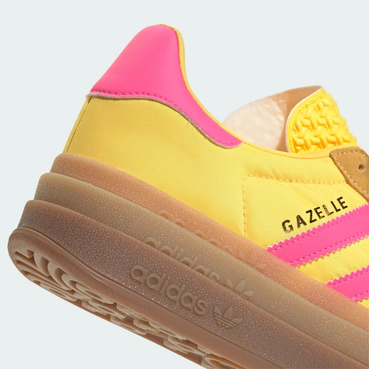 [ADIDAS]★大人気 Gazelle Bold Women's★Spark yellow Adidas Gazelle Bold 