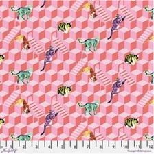 Free Spirit Tula Pink Besties Sitting Pretty Blossom Cotton Fabric By Yard
