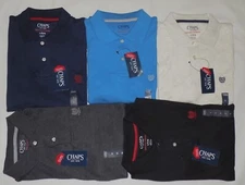 Chaps by Ralph Lauren Men's Natural Stretch Polo Shirts Blk Nvy CharCoal M L XL