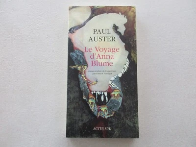 PAUL AUSTER LE VOYAGE D'ANNA BLUME TTBE/NEUF ACTE SUD - Photo 1/3