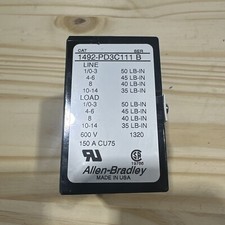 NEW ALLEN BRADLEY 1492-PD3C111 /B TERMINAL POWER BLOCK 600V  SHIPS FREE