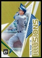 2019 DONRUSS OPTIC ILLUSIONS GOLD /10 COREY SEAGER