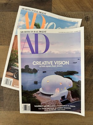 Architectural Digest Magazines - Set of 2 - Dec 2022 and AD 100 Jan ...