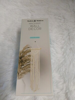 Orbit Innovations Modest & Modern Macrame Wall Hanging Decor Stylish & Durable 