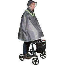 Regenponcho Cape Regenschutz Rollator Regen Poncho Regenjacke Regencape Fenster