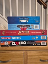 5-Piece Boardgames Bundle in good condition, no pieces missing