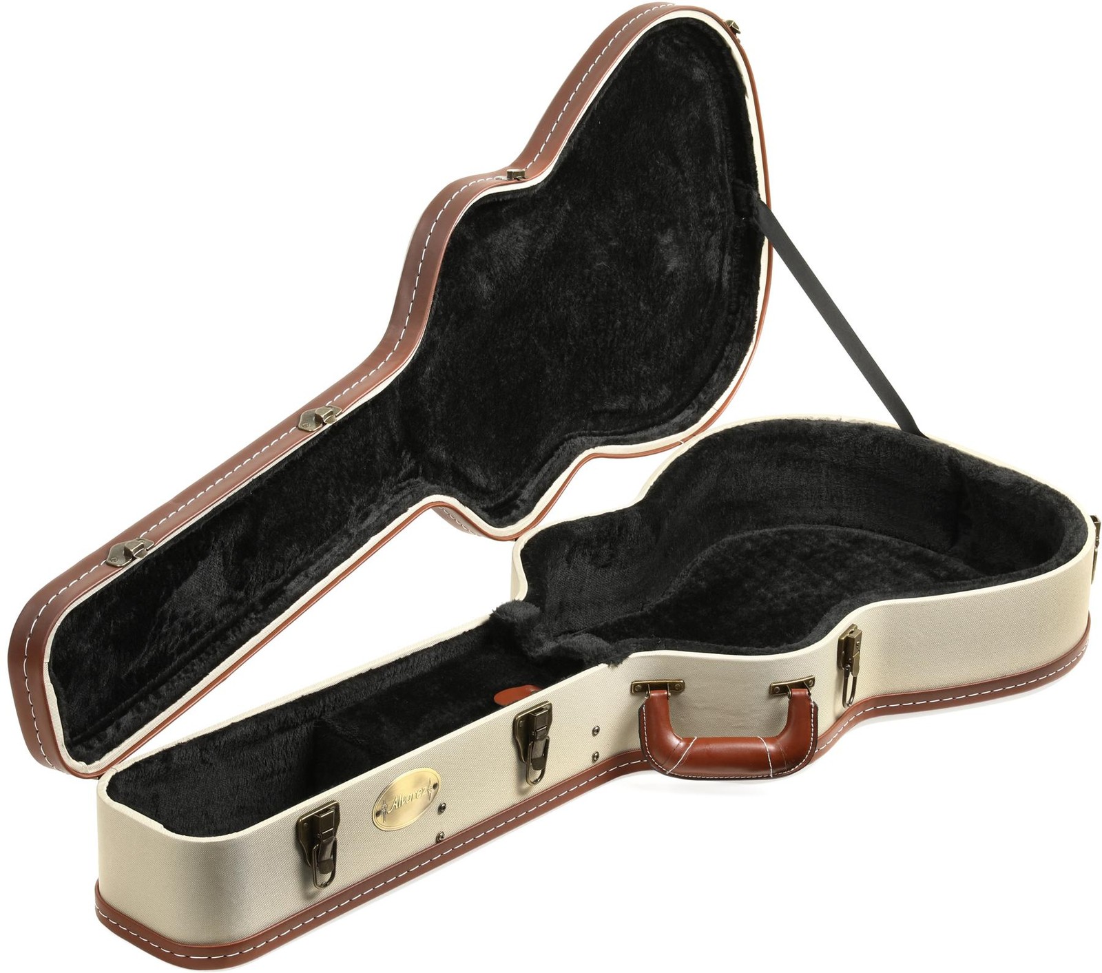 Роскошный деревянный футляр Alvarez FC1 для фолк-гитары/ОМ-гитары OM