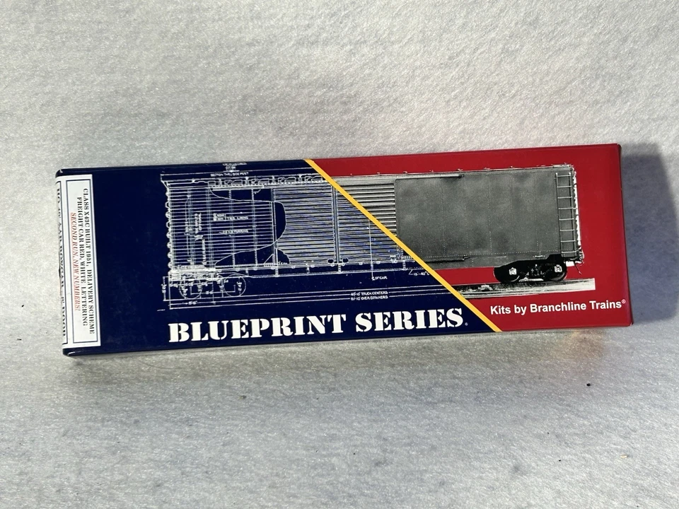 Branchline Blueprint Series Pennsylvania RR 40’ Box Cars 7 Car Set, Diff. #’s - Image 2 of 3
