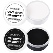 Halloween Black and White Face Body Paint Oil Based Face Painting Kit for Adult