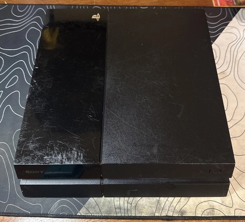Sony PlayStation 4 PS4 CUH-1001A Black System Console Only - Untested