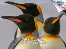 Penguins Calendar 2026 12x18 Made in USA