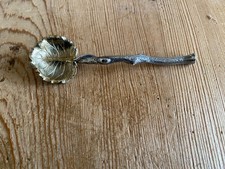 Mario Buccellati - Sterling Silver Leaf. Spoon Branch Handle 925 Italy 26MI