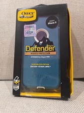 OtterBox Defender Series Screenless Edition Case for Apple iPhone X Black/Clip