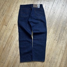 NWT Vintage 70s Levi  s 505 Denim Blue Jeans USA Orange Tab Deadstock 35x30