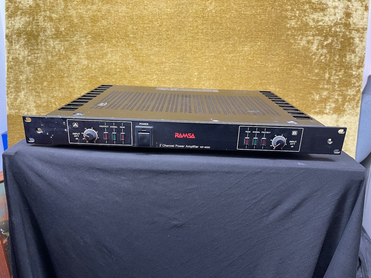 PANASONIC Ramsa WP-9055 2-Channel Power Amplifier | eBay