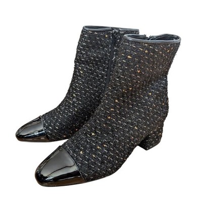 Steve Madden Eiffel Tweed Booties NWOT (6)